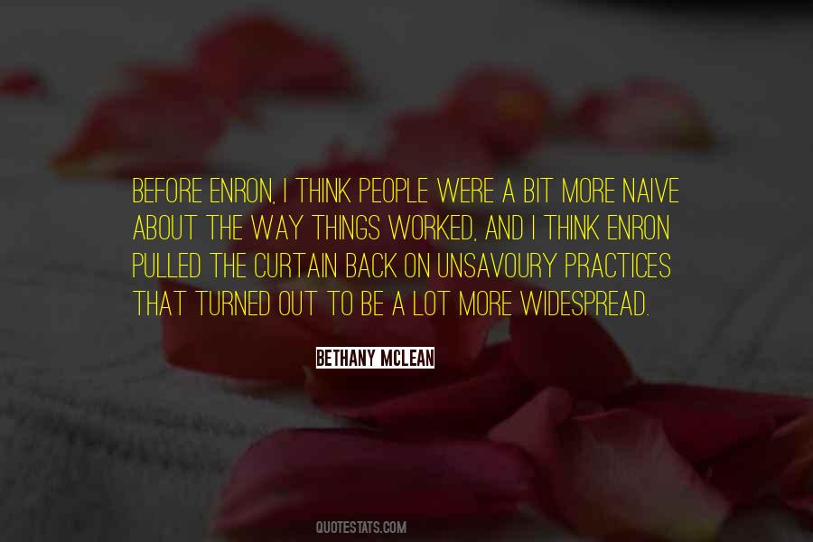 Bethany McLean Quotes #218959