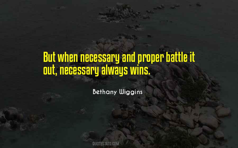 Bethany Wiggins Quotes #56761
