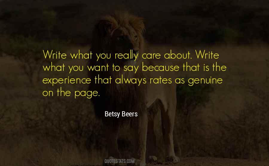 Betsy Beers Quotes #1437192