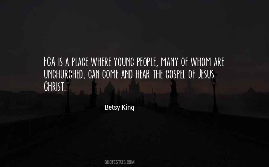 Betsy King Quotes #1737601