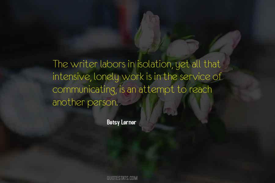 Betsy Lerner Quotes #1389235