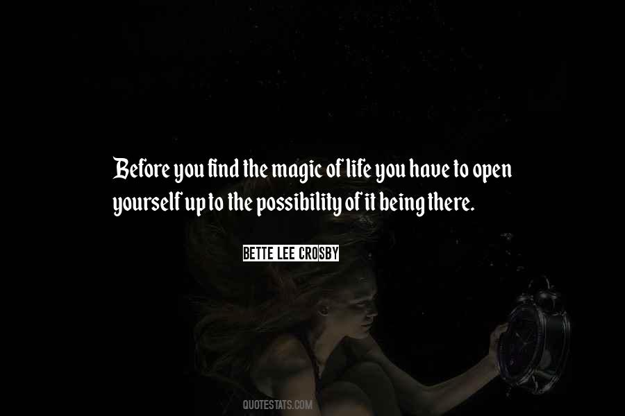 Bette Lee Crosby Quotes #1612683