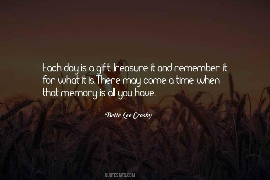 Bette Lee Crosby Quotes #56981