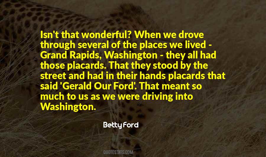 Betty Ford Quotes #1013833