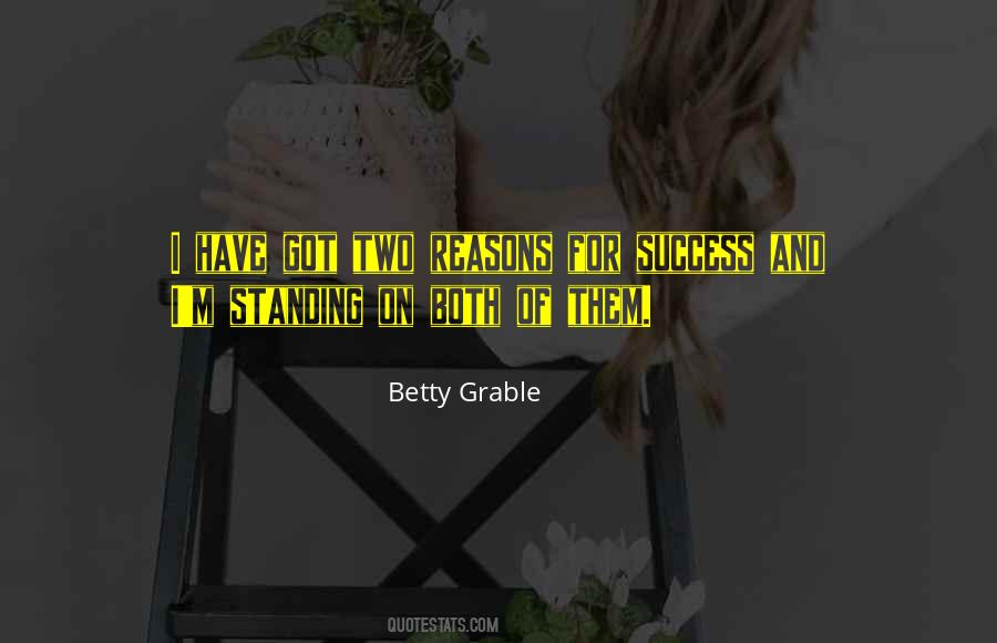 Betty Grable Quotes #656912