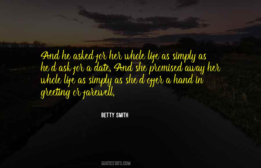 Betty Smith Quotes #129507