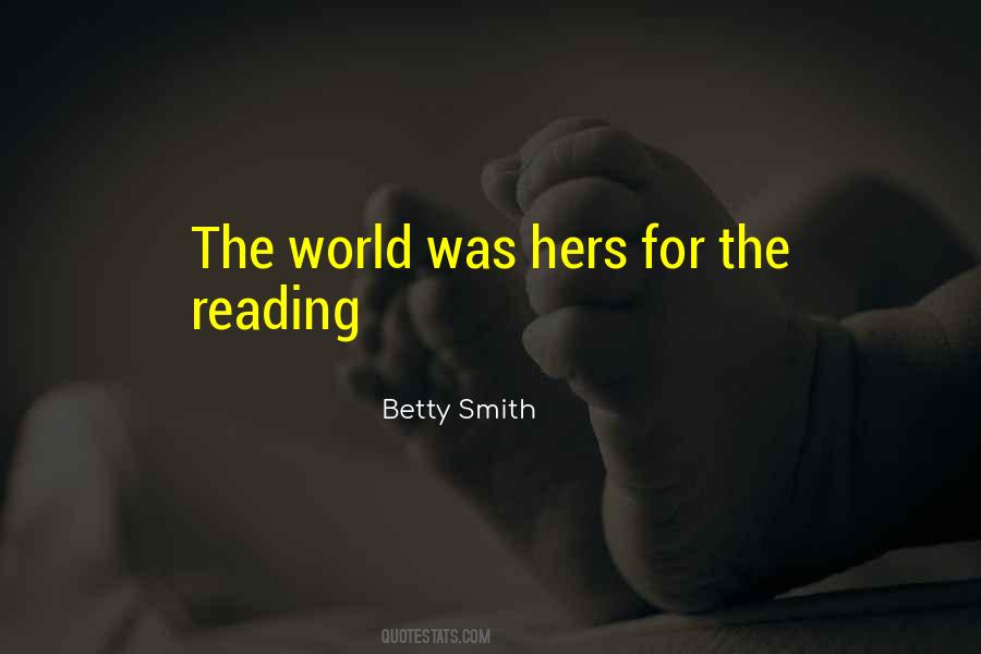 Betty Smith Quotes #72585