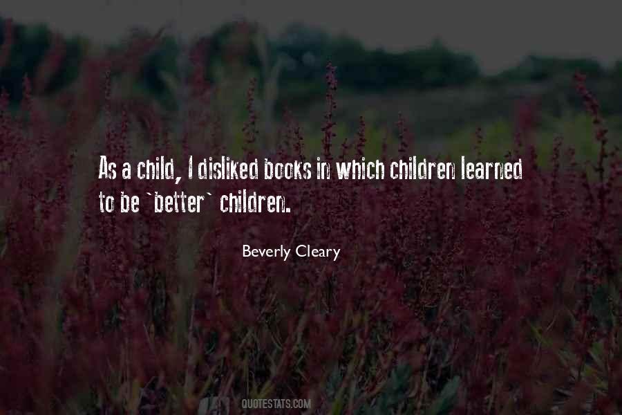 Beverly Cleary Quotes #1188607