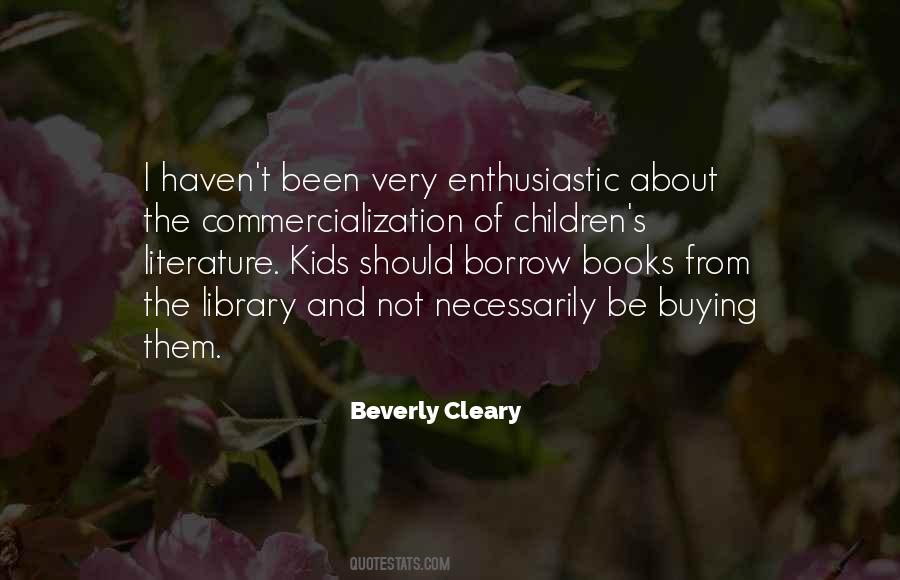 Beverly Cleary Quotes #1265529