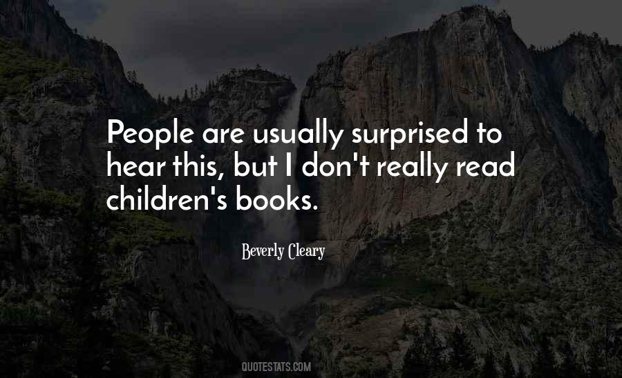 Beverly Cleary Quotes #127467