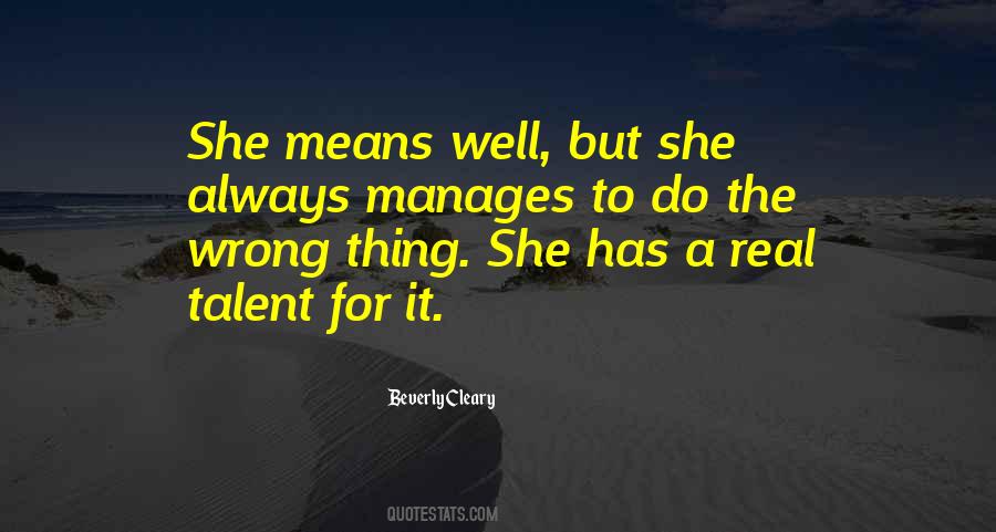Beverly Cleary Quotes #1535496