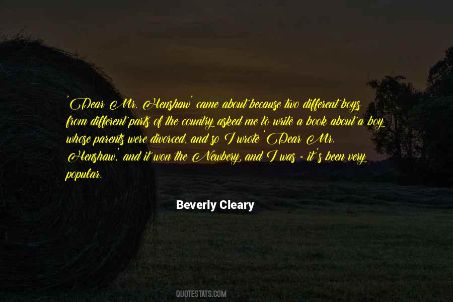 Beverly Cleary Quotes #1570828