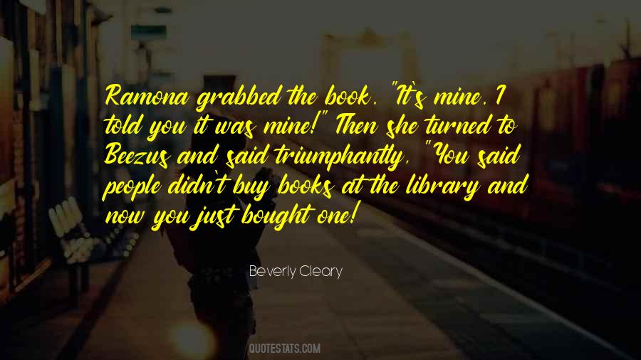 Beverly Cleary Quotes #270600