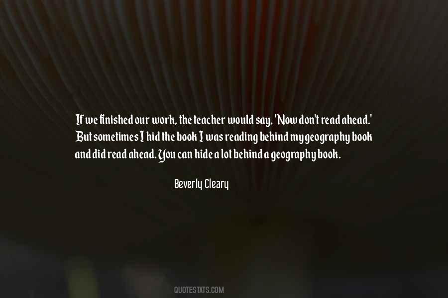 Beverly Cleary Quotes #50955