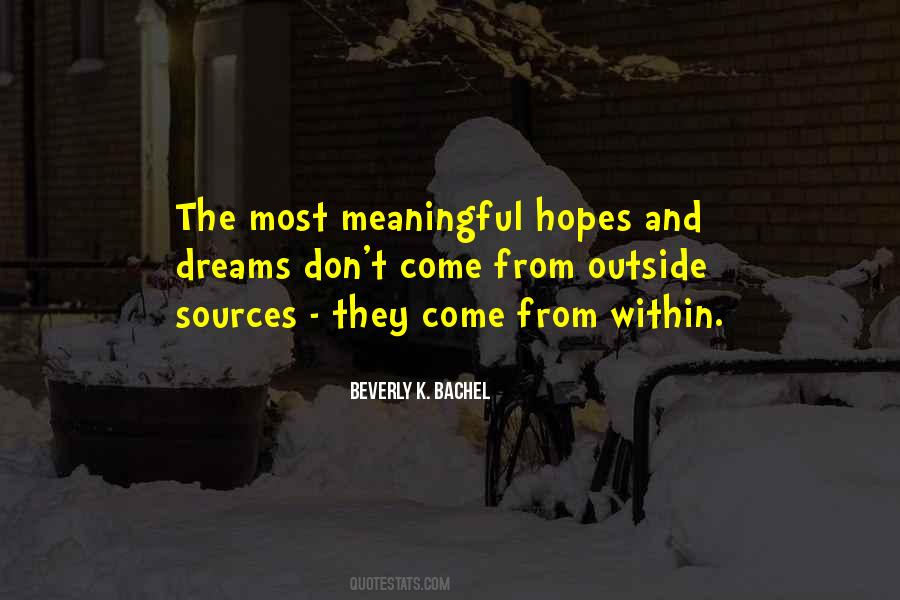 Beverly K. Bachel Quotes #578541
