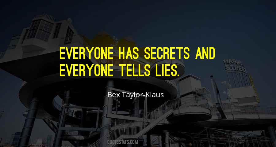 Bex Taylor-Klaus Quotes #843462