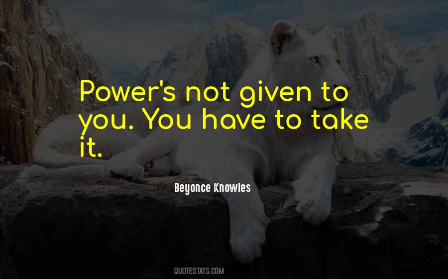 Beyonce Knowles Quotes #1846860