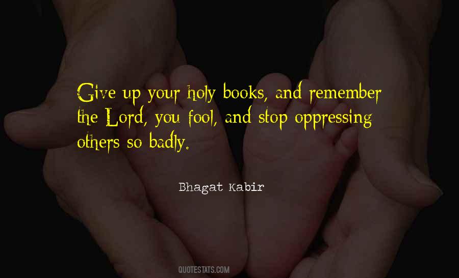 Bhagat Kabir Quotes #119351