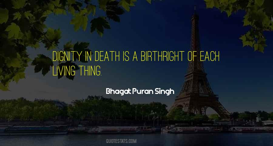 Bhagat Puran Singh Quotes #1205474