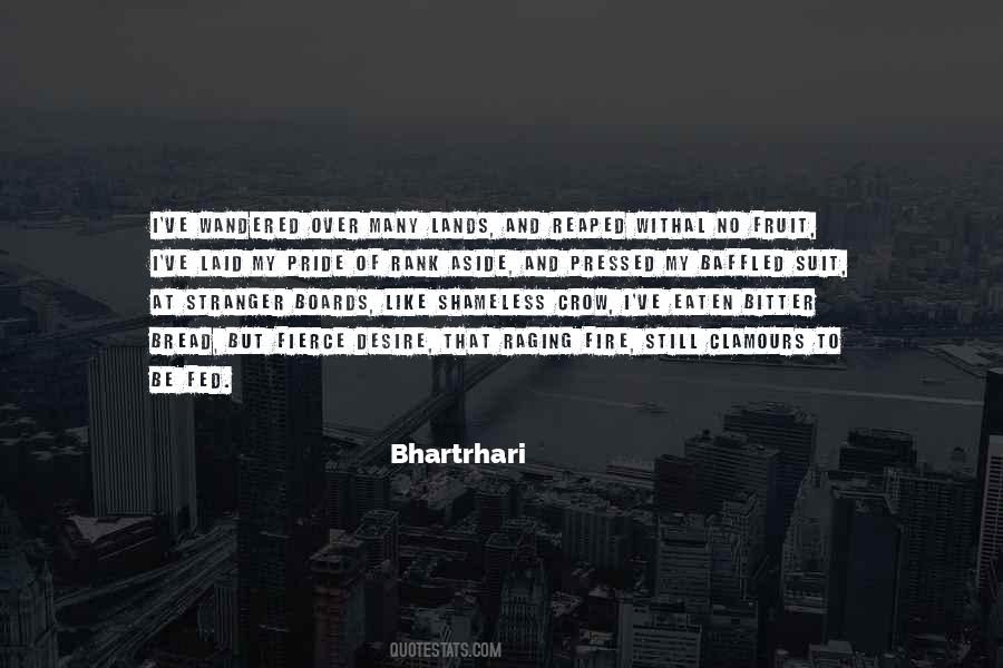 Bhartrhari Quotes #1096662