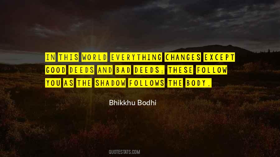 Bhikkhu Bodhi Quotes #860994