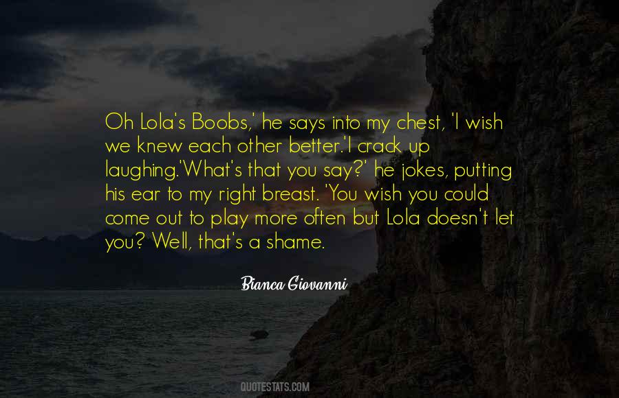 Bianca Giovanni Quotes #86437