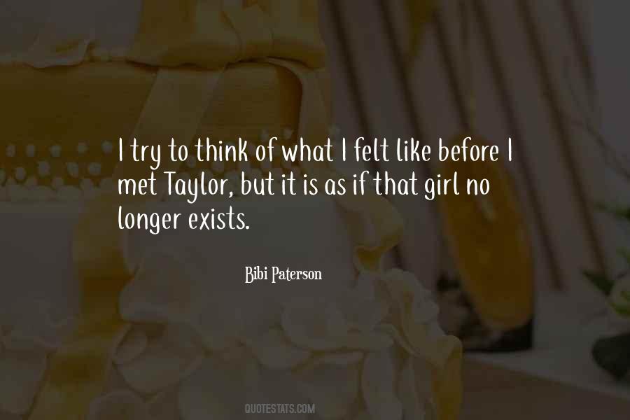 Bibi Paterson Quotes #1519318 Bibi Paterson Quotes #1519318
