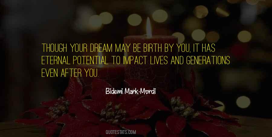 Bidemi Mark-Mordi Quotes #58482