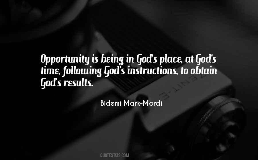 Bidemi Mark-Mordi Quotes #792325