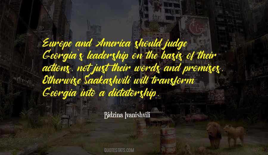 Bidzina Ivanishvili Quotes #518691