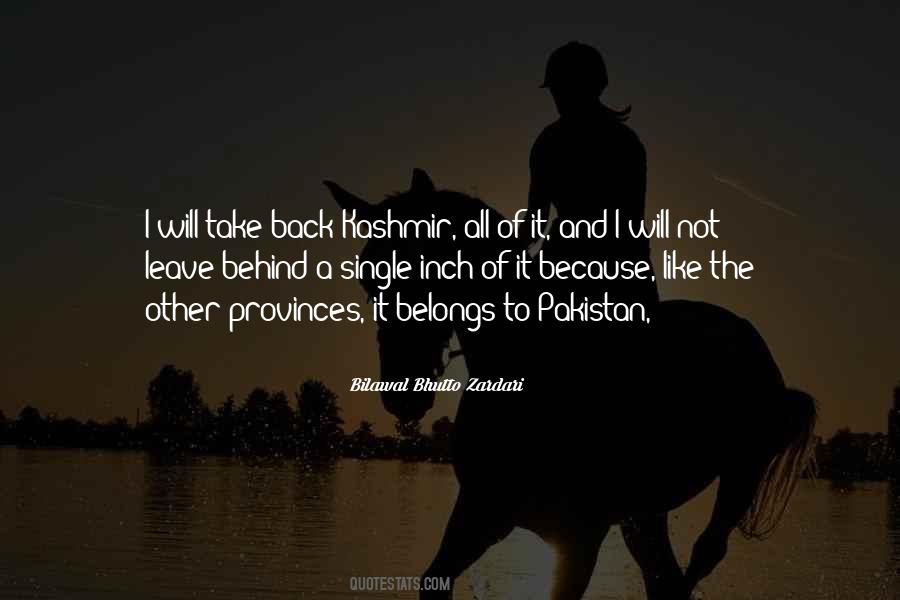 Bilawal Bhutto Zardari Quotes #1044495