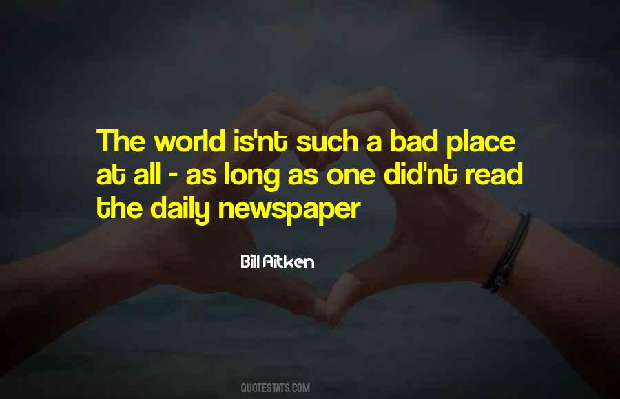 Bill Aitken Quotes #1029251 Bill Aitken Quotes #1029251