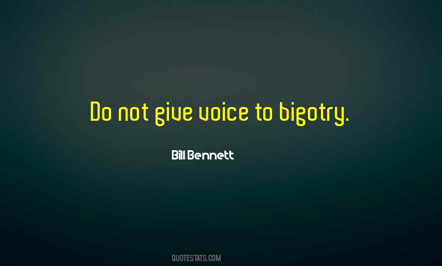 Bill Bennett Quotes #1567686