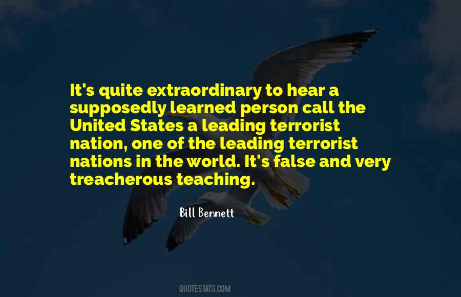 Bill Bennett Quotes #1596920