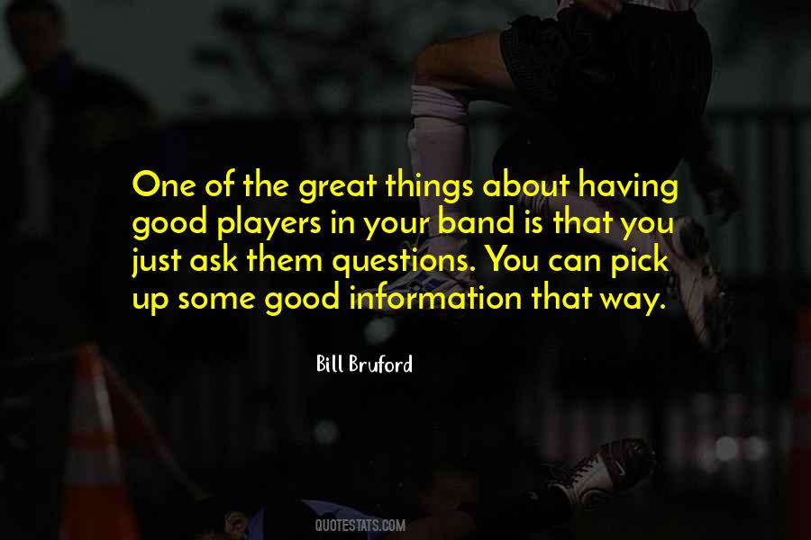 Bill Bruford Quotes #463525