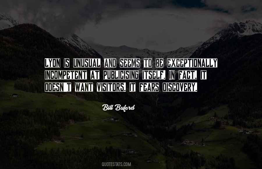 Bill Buford Quotes #1093957