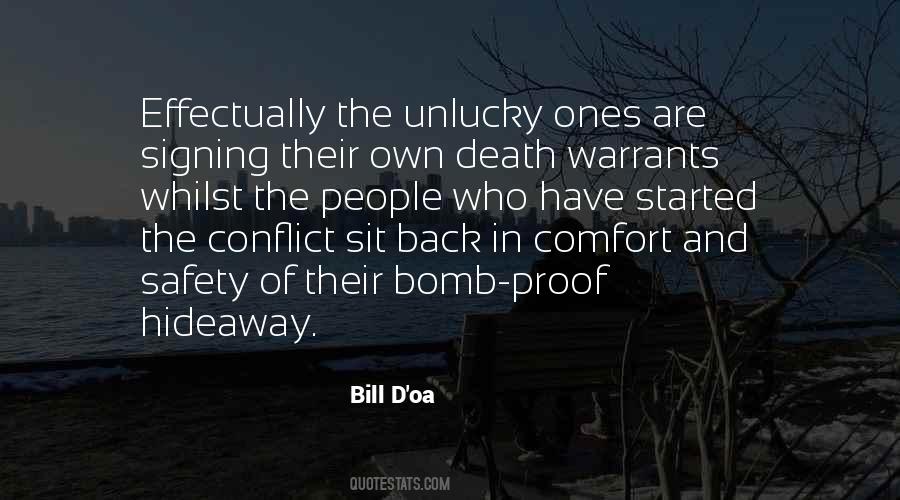 Bill D'oa Quotes #646944