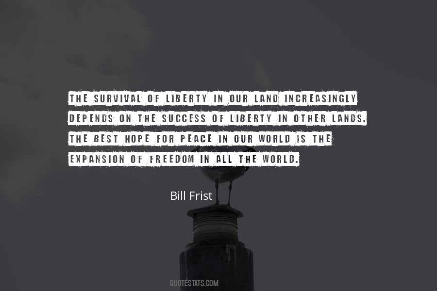 Bill Frist Quotes #1500448