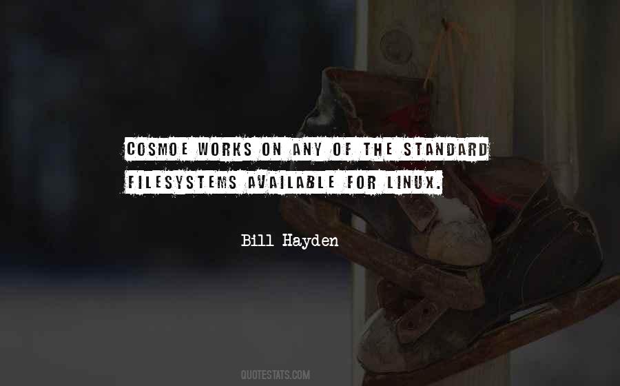 Bill Hayden Quotes #240459