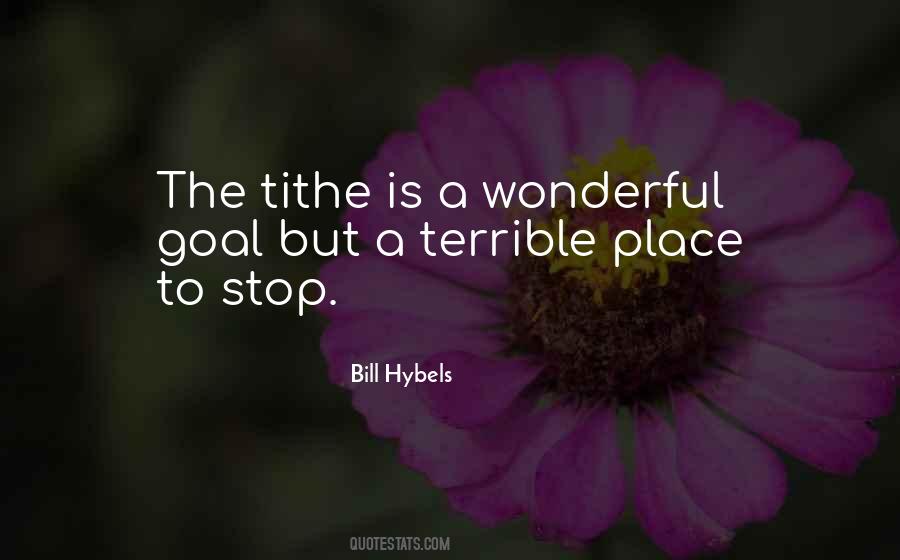 Bill Hybels Quotes #96549