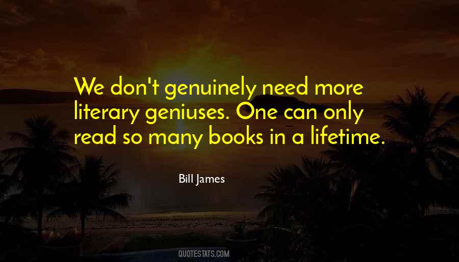 Bill James Quotes #561284