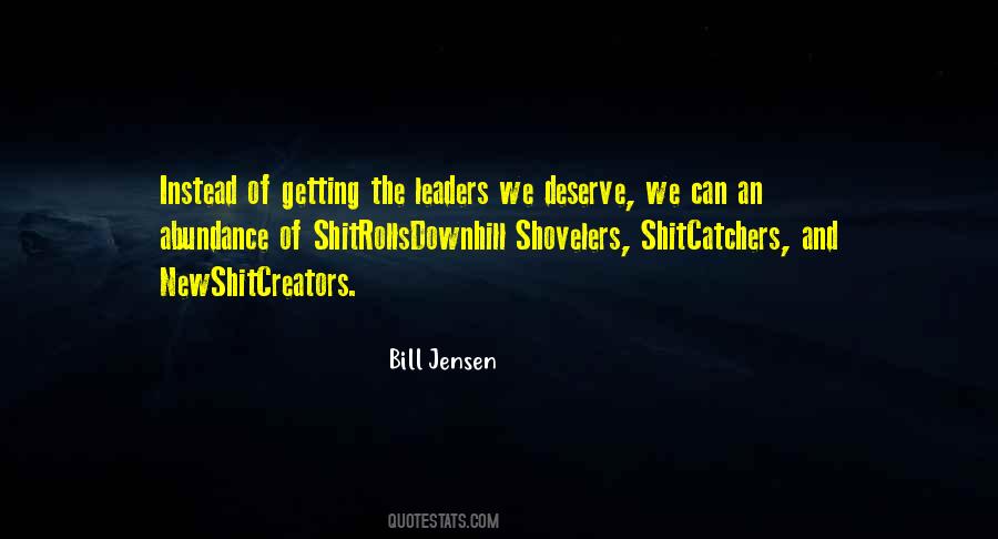 Bill Jensen Quotes #33223