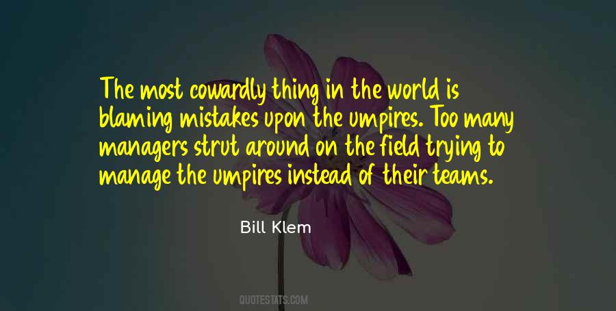 Bill Klem Quotes #441750