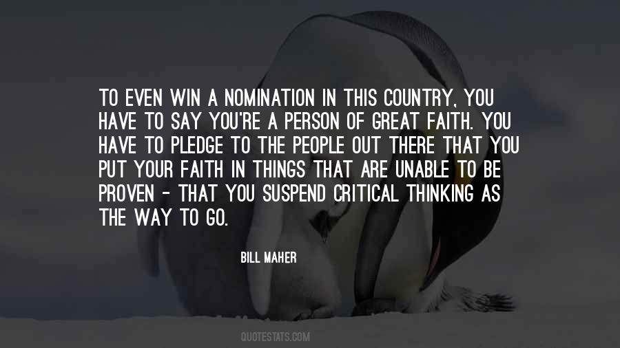 Bill Maher Quotes #949250