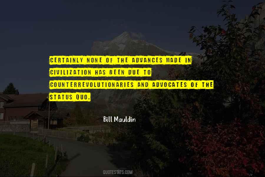 Bill Mauldin Quotes #1691948