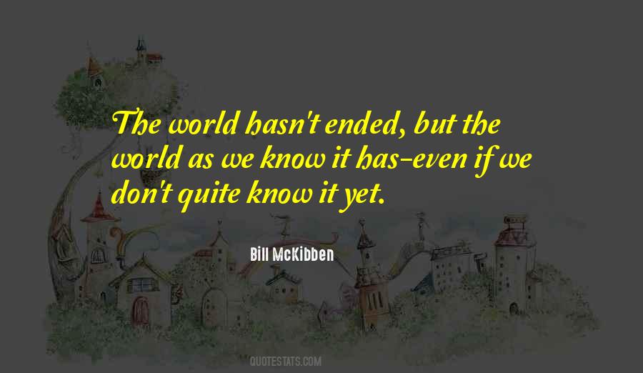 Bill McKibben Quotes #224402