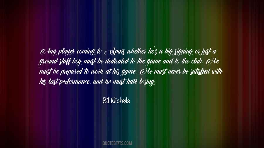 Bill Nichols Quotes #529073