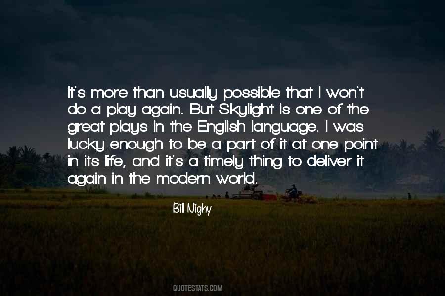 Bill Nighy Quotes #1016446