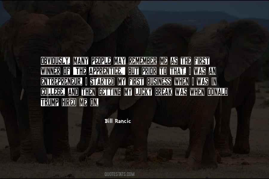 Bill Rancic Quotes #981605