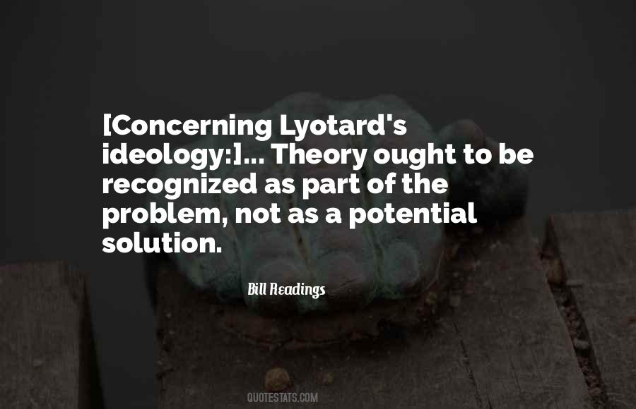 Bill Readings Quotes #1085278 Bill Readings Quotes #1085278
